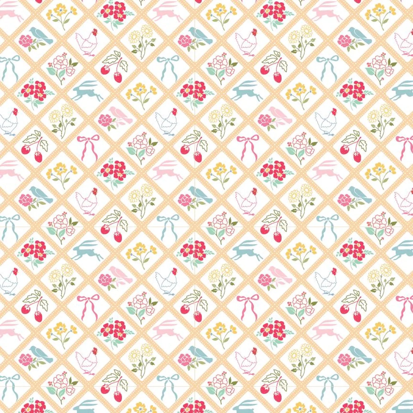 Poppie Cotton-Rosy Cheeks-Bon Jour