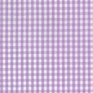 Gingham Check 1/16" - Lilac