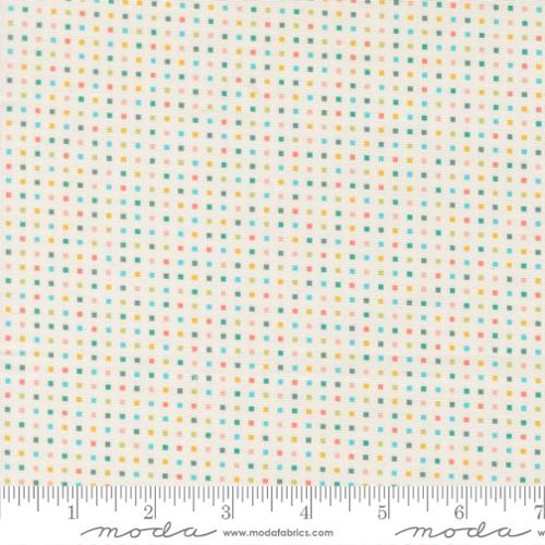 Moda Fabrics-Hop Into Spring-Dots-Cloud