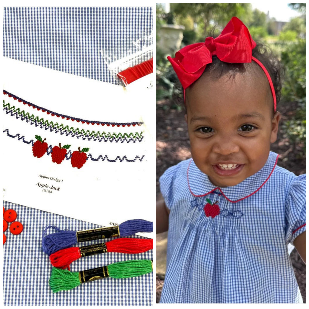 Margeaux's Apple Smocked Dress Kit