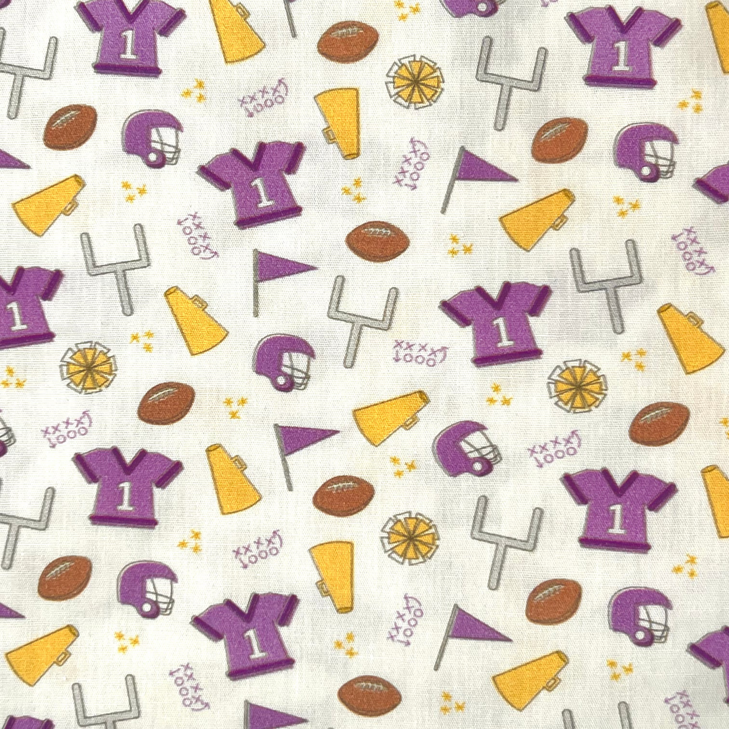 Fabric Finders Print #2834-LSU Game Day