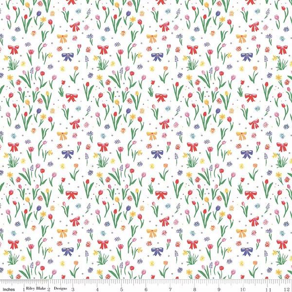 Riley Blake Quilting Cotton-Dear Sweethearts, Flowers and Bows