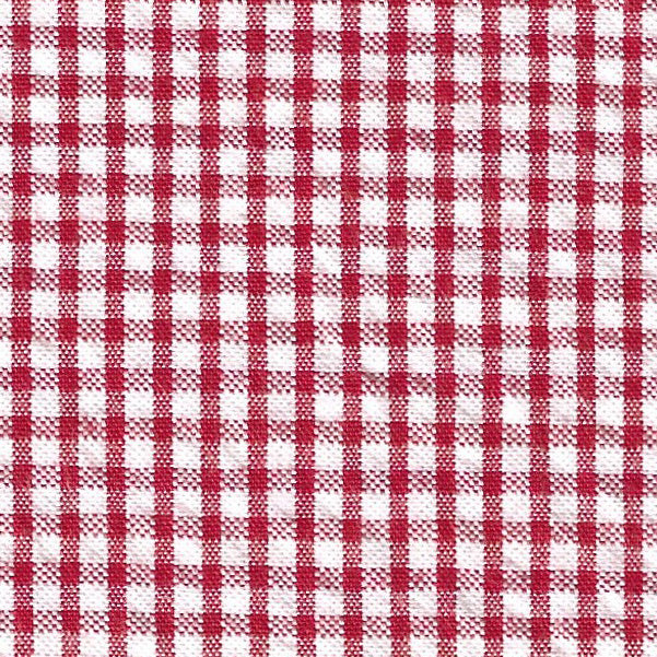 Check Seersucker-S/19-Red