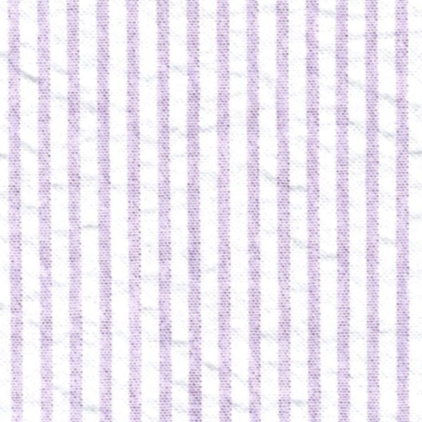 Striped Seersucker–S/55-Lavender Purple