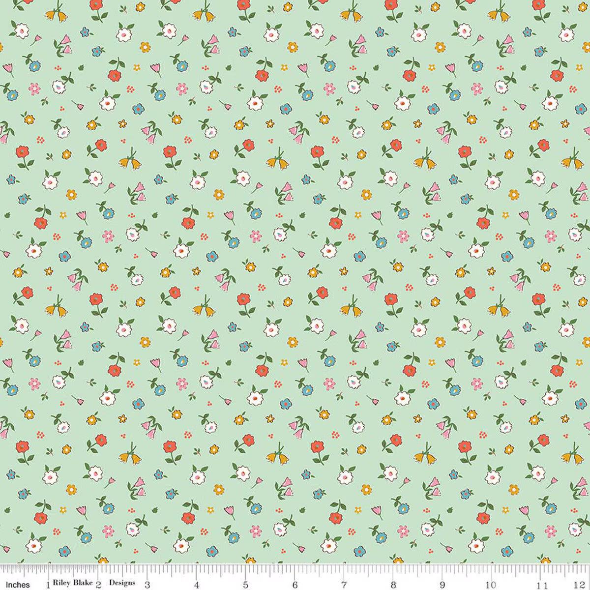 Minki Kim-Cotton Nook-Pretty Mint
