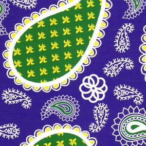 Fabric Finders Print #2056-Mardi Gras Paisley