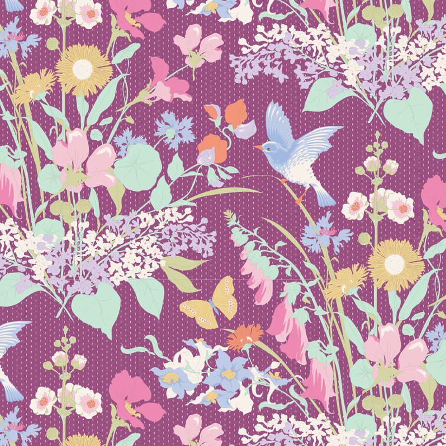 Tilda® Gardenlife-Plum