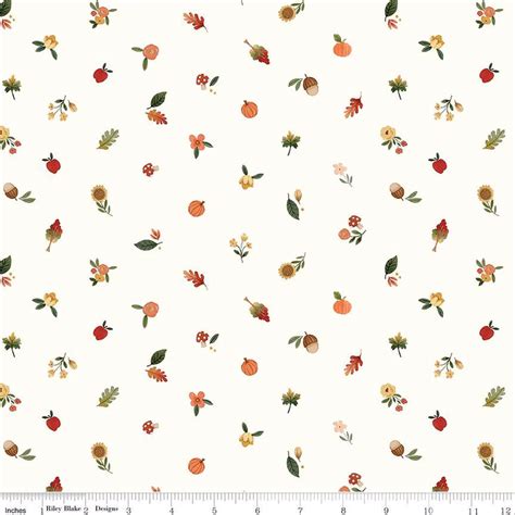 Riley Blake Quilting Cotton-Happy Fall Days-C16345-Cloud