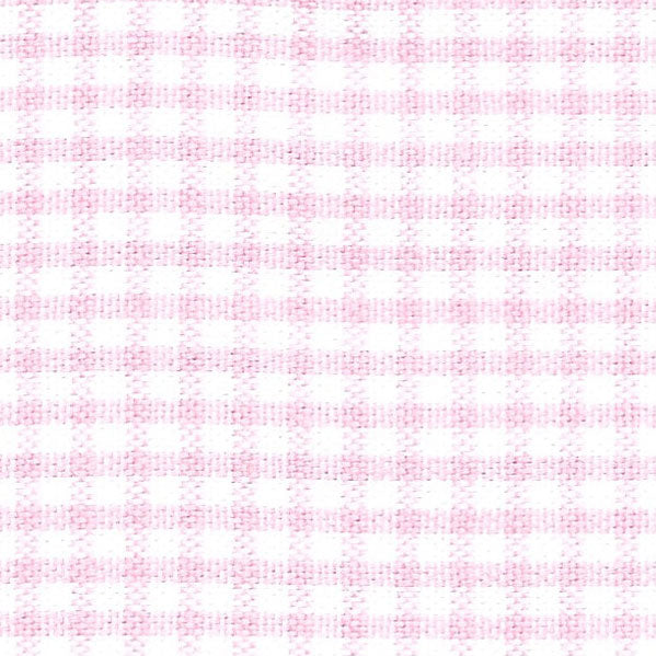 Cotton Check Oxford Cloth-Pink