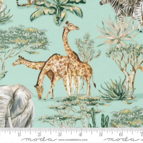 Moda Fabrics-Safari Song-Sky