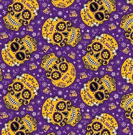 LSU Sugar Skulls