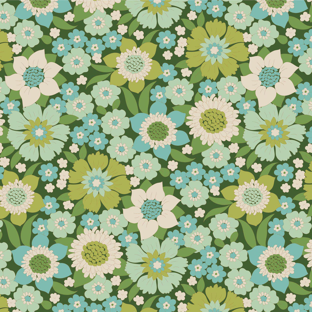 Tilda® Wallflower Lauren Green