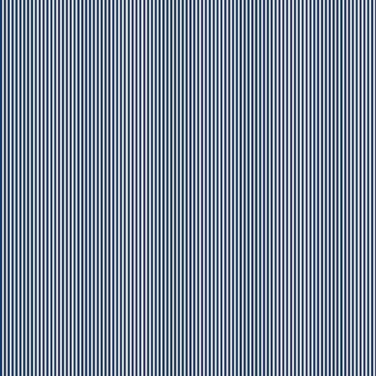 Wilmington Prints-Pinstripes-Navy