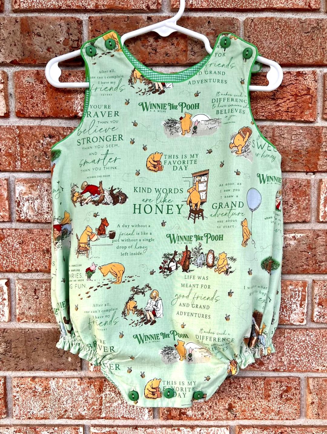 Ava Bea's Pooh Bear Romper Garment Kit