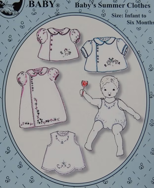 The Old Fashioned Baby - Baby's Summer Clothes