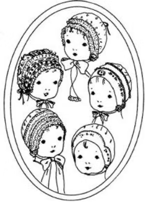 The Old Fashioned Baby - Baby Bonnets