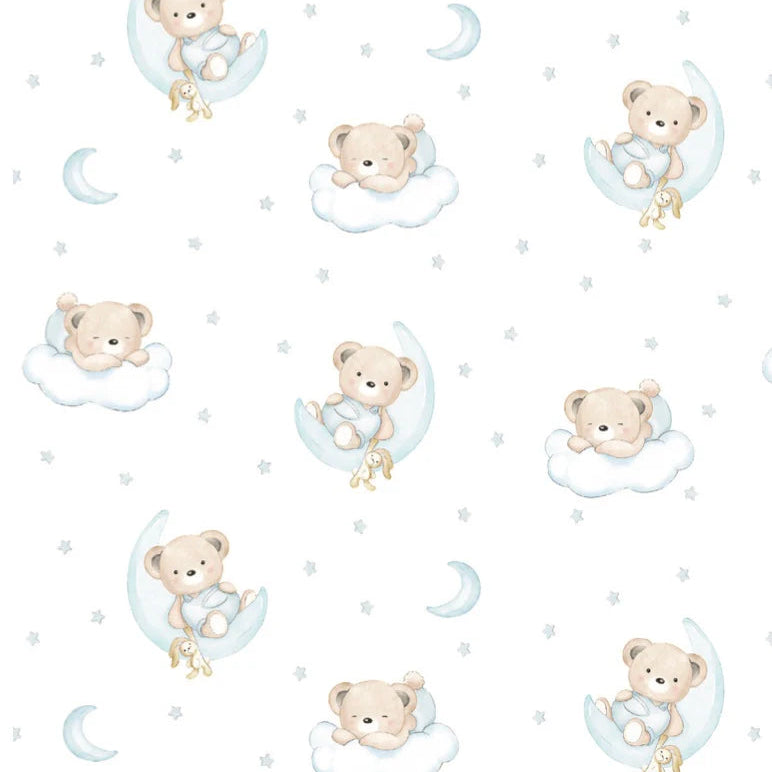 Bears on a Cloud - Blue