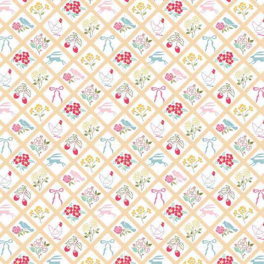 Poppie Cotton-Rosy Cheeks-Bon Jour