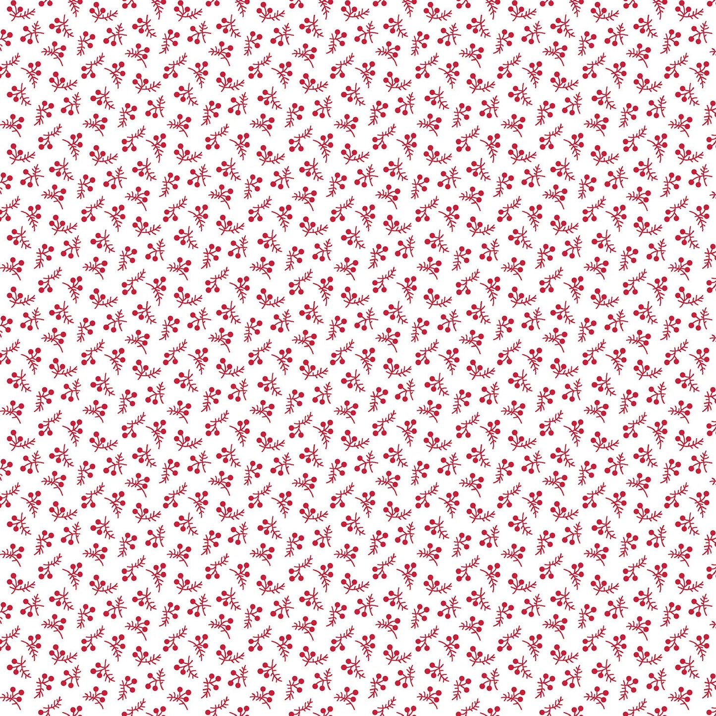 Benartex-Berry Dot Red-Bree
