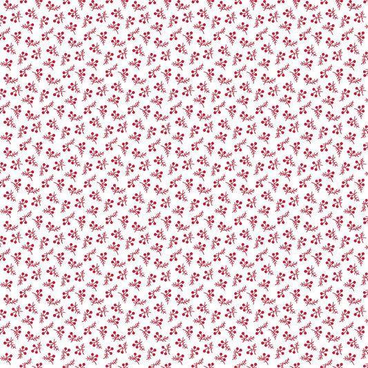Benartex-Berry Dot Red-Bree
