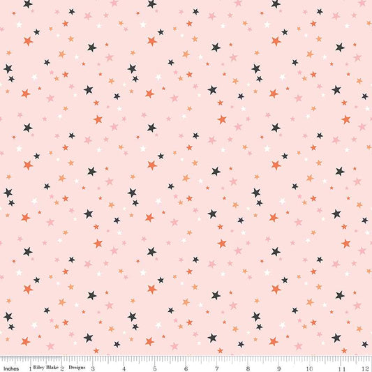 Riley Blake Quilting Cotton-Hey Pumpkin Pattern C16037-Blush