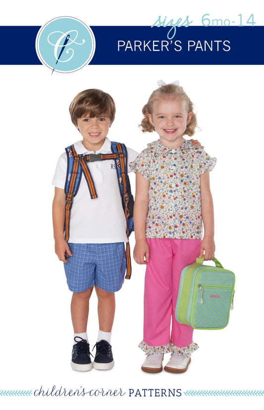 Children's Corner Patterns - Parker's Pants