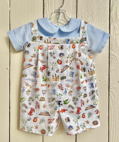 Fabric Finders Print #2656-Louisiana Theme