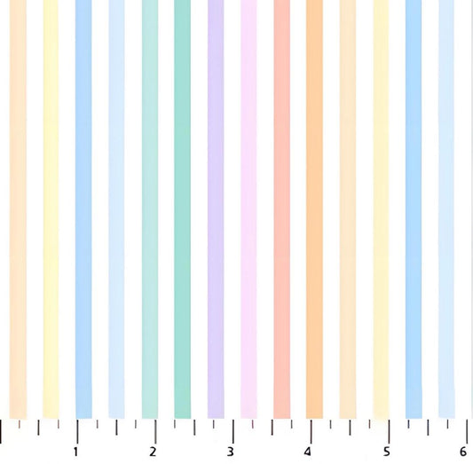 Figo Fabrics-Dovetail-Pastel Stripe
