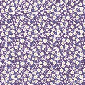 Figo Fabrics-Pocket Posies-Purple