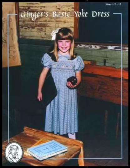 Ginger Snaps Designs-Ginger's Basic Yoke Dress