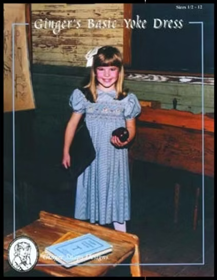 Ginger Snaps Designs-Ginger's Basic Yoke Dress