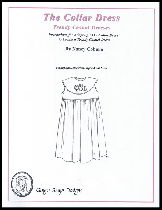 Ginger Snaps Designs-The Collar Dress