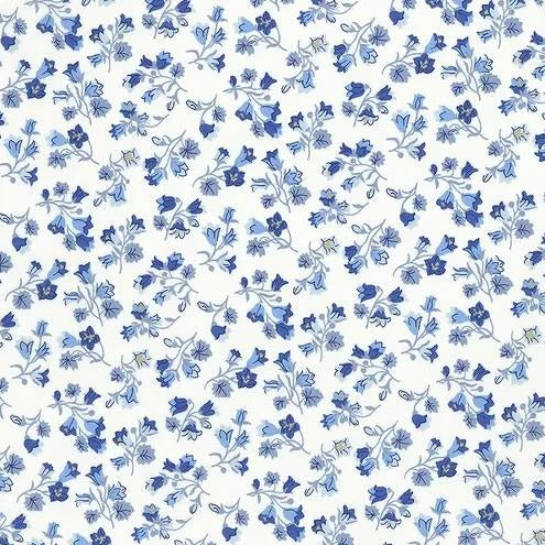 Garden Party Blue China Harebell Charm-A