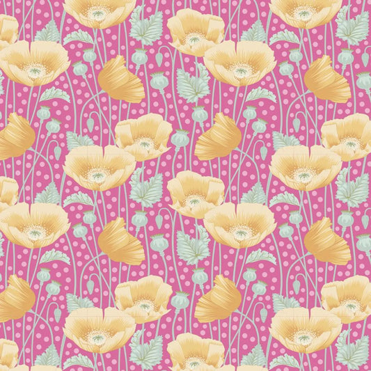 Tilda® Gardenlife-Poppies PInk