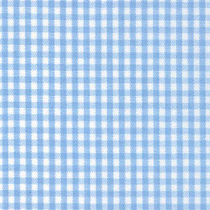 Gingham Check 1/16" - Blue