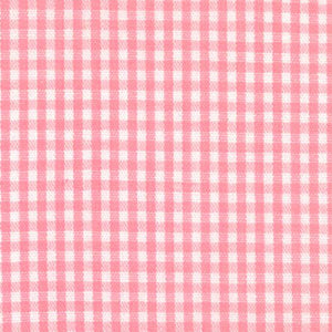 Gingham Check 1/16" - Pink
