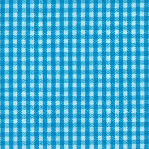 Gingham Check 1/16" - Turquoise