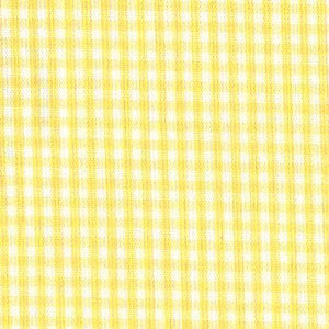 Gingham Check 1/16" - Yellow