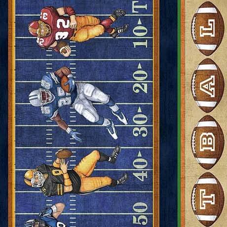Quilting Treasures-Gridiron-Border Fabric