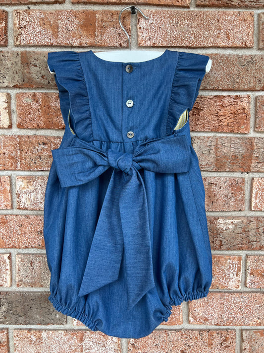Lauren's Denim Romper Garment Kit
