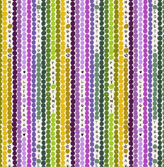 Dear Stella-BEADED STRIPE STELLA-DCWR3791  WHITE