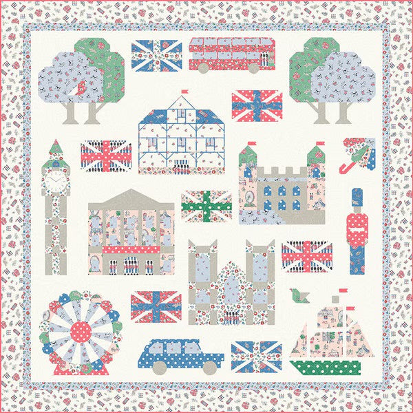 London Town Sampler Quilt Kit