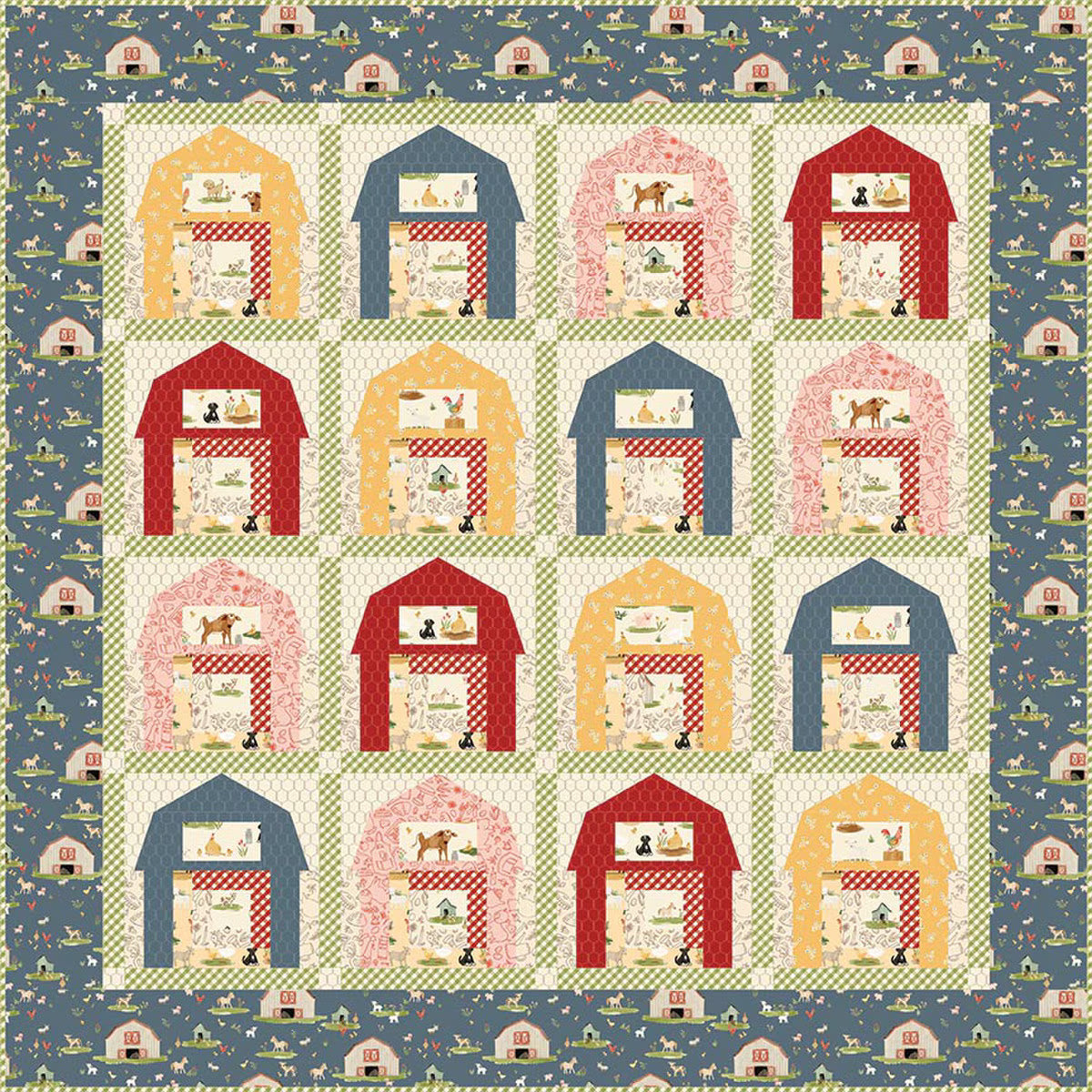 Riley Blake Designs-I Spy Farm Quilt