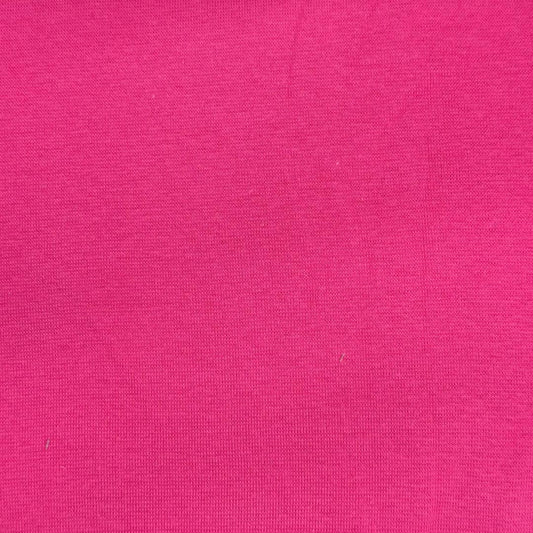 Lycra Knit Ribbing-Hot Pink