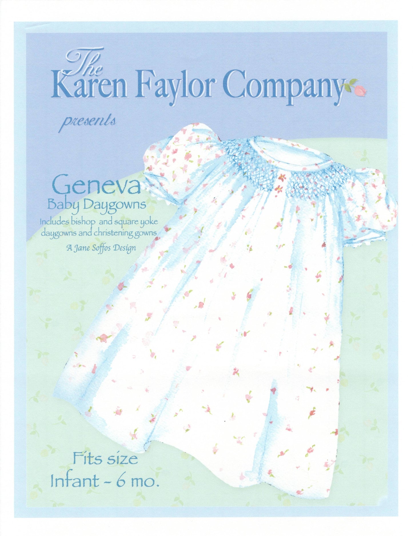 The Karen Faylor Company-Geneva Baby Daygowns
