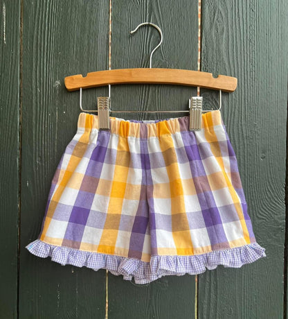 Fabric Finders Print #T-115- LSU Large Check