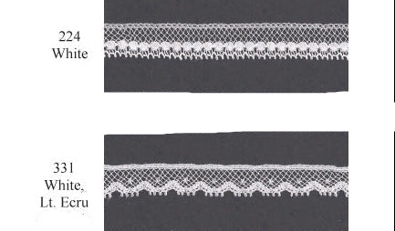 Lace-Baby Day gown Edging