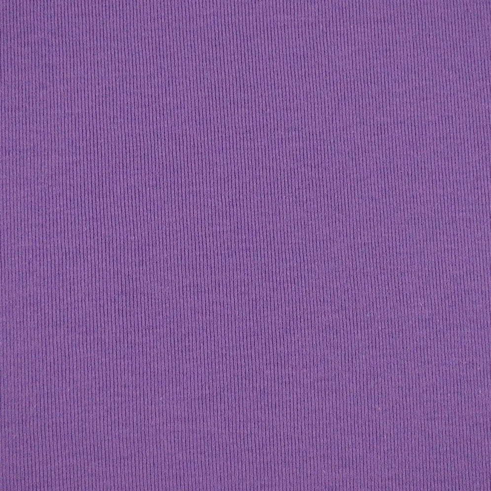 Lycra Knit Ribbing-Lilac