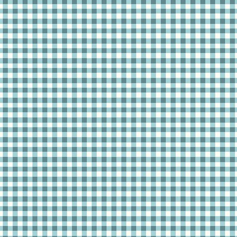 Minki Kim Cotton Nook 1/4" Checks-Blue