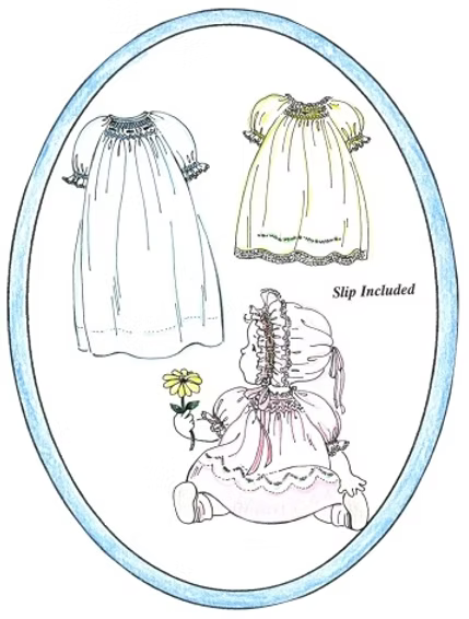 The Old Fashioned Baby - Baby's Smocked Layette
